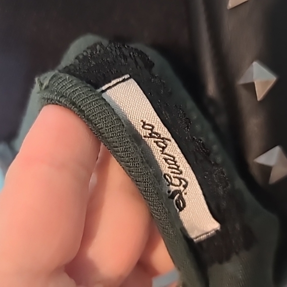 Guarapo, made in Italy , green tunic with studs - Picture 7 of 8